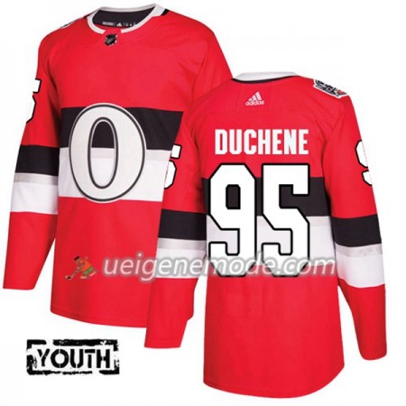Kinder Eishockey Ottawa Senators Trikot Matt Duchene 95 Adidas 2017-2018 Red 2017 100 Classic Authentic